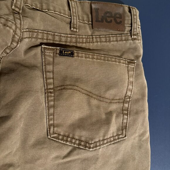 Flannel Lined Jean Lee color Teak - Picture 5 of 6